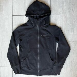 Lululemon Scuba Full Zip Hoodie- Black, Size 8, Like New